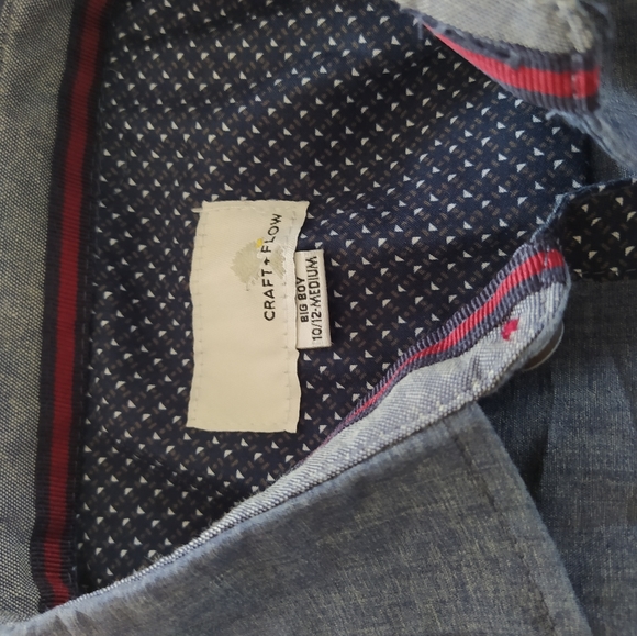 Boys denim button up shirt - Picture 6 of 9